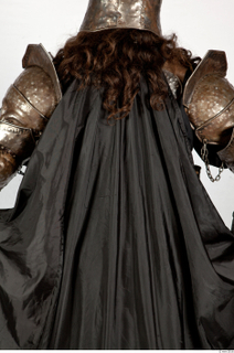  Photos Medieval Knigh in cloth armor 2 Medieval clothing Medieval knight black cloak plate armor upper body 0002.jpg